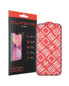 Захисне скло для iPhone 14 Pro/15/16 Cutana Envelop 2.5D Full Cover Чорне (Black)