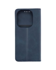 Чехол-кейс для Tecno Spark 20/20C/GO 2024/POP 8/Infinix Hot 40i DM Book Case Leather Синий (Темно-синий)