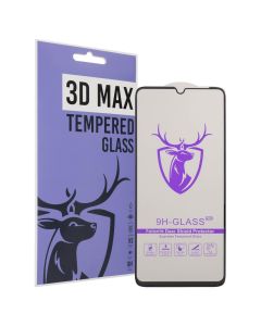 Захисне скло для Samsung A05/A05s 3D Max MiaMi Чорне (Black)