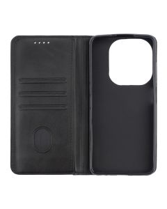 Чохол кейс для Tecno Spark 20/20C/GO 2024/POP 8/Infinix Hot 40i DM Book Case Leather Червоний (Black)