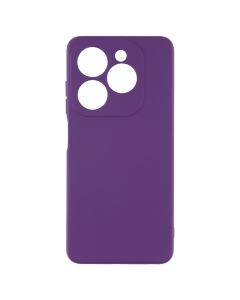 Чохол накладка для TECNO Spark 20/20C/GO 2024/POP 8/Infinix Hot 40i/Hot 40i Silicone Case Фіолетова (Purple)