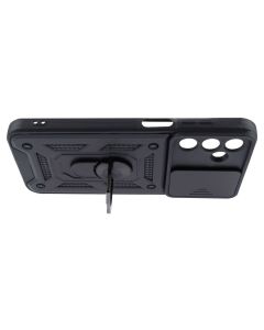 Чохол-накладка для Samsung A15 Camshield Serge Ring Чорна (Черный)