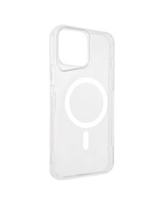 Чохол-накладка для iPhone 13 Pro Max Crystal Silicone с технологией MagSafe Прозорий (Прозрачный)