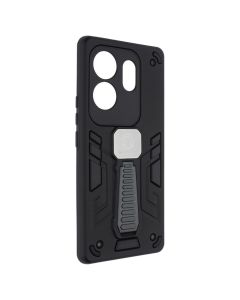 Чехол накладка для Infinix Zero 30 Armor Magnetic Черный (Black)