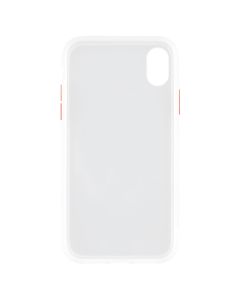 Чехол накладка для iPhone XR Matte Skin Affinity Белый (White)