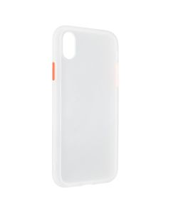 Чехол накладка для iPhone XR Matte Skin Affinity Белый (White)