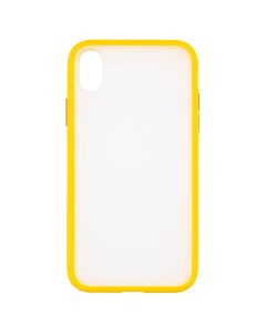 Матовый чехол-накладка для iPhone Xr Matte Skin Affinity Желтый (Yellow)