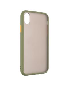Чехол накладка для iPhone Xr Matte Skin Affinity Зелёный (Green)