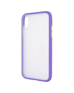 Чехол накладка для iPhone Xr Matte Skin Affinity Фиолетовый (Purple)