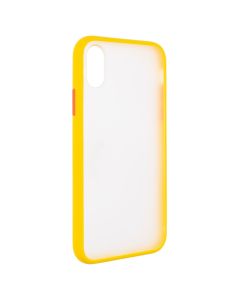 Чохол накладка для iPhone Xs Matte Skin Affinity Жовта (Yellow)