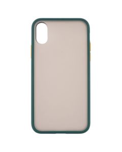 Чохол накладка для iPhone Xs Matte Skin Affinity Зелена (Dark Green)