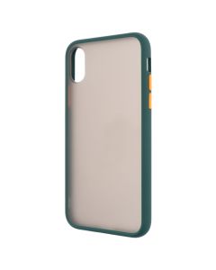 Чохол накладка для iPhone Xs Matte Skin Affinity Зелена (Dark Green)