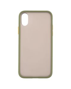 Чохол накладка для iPhone Xs Matte Skin Affinity Зелена (Green)