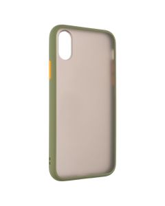 Чохол накладка для iPhone Xs Matte Skin Affinity Зелена (Green)