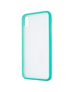Чохол-накладка для iPhone XS Max Matte Skin Affinity Зелена (светло-зеленый)