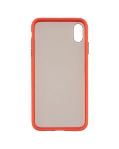 Чехол накладка для iPhone XS Max Matte Skin Affinity Красный (Red)