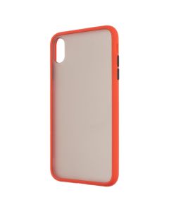 Чехол накладка для iPhone XS Max Matte Skin Affinity Красный (Red)