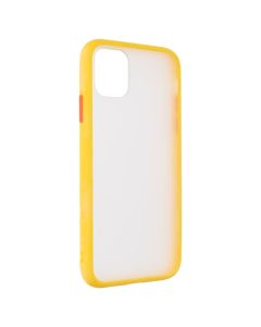Чехол накладка для iPhone 11 Matte Skin Affinity Жёлтый