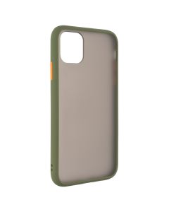 Чехол накладка для iPhone 11 Matte Skin Affinity Зелёный (Green)