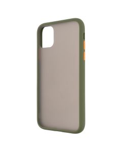 Чехол накладка для iPhone 11 Matte Skin Affinity Зелёный (Green)