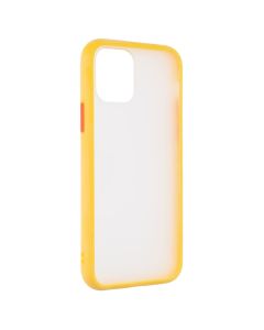 Чехол накладка для iPhone 11 Pro Matte Skin Affinity Жёлтый (Yellow)