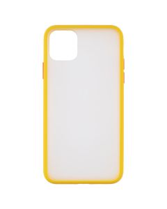 Чехол накладка для iPhone 11 Pro Max Matte Skin Affinity Жёлтый (Yellow)