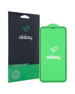 Захисне скло для iPhone X/XS/11 Pro Alabay Anti Static 3D Чорне (Black)