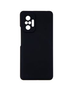 Чехол накладка для Xiaomi Redmi Note 10/10s Soft Case Черный (Black)