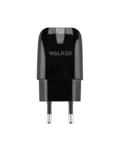 Зарядний пристрій Walker WH-21 (1USB) 2.1A Чорний (Black)