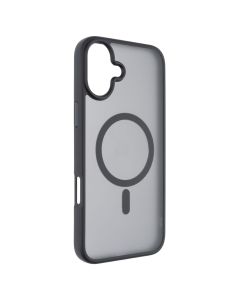 Чехол накладка для iPhone 16 Plus WAVE Matte Insane MagSafe Черный (Black)