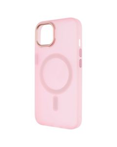 Чехол-накладка для iPhone 13 DM Frosted Acrylic MagSafe Розовый (Pink)
