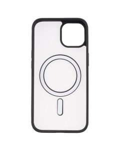 Чохол накладка для iPhone 13 DM Translucent Color MagSafe Чорна (Black)