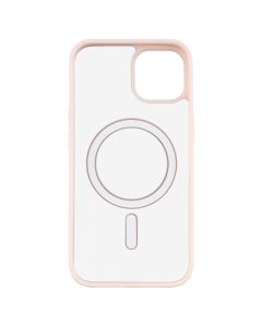 Чохол накладка для iPhone 13 DM Translucent Color MagSafe Рожева (Pink)