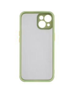 Чохол-накладка для iPhone 14 Frame MakeFuture Зелена (Green)