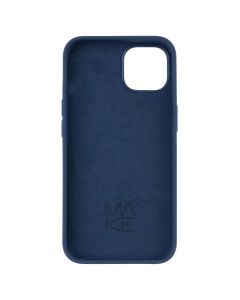 Чехол накладка для iPhone 13 Silicone MakeFuture Синий (Navy Bluet)