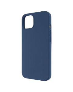 Чехол накладка для iPhone 13 Silicone MakeFuture Синий (Navy Bluet)