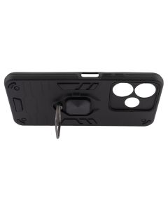 Чохол накладка для Xiaomi Redmi 13 Transformer Ring Чорна (Black)