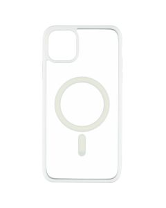 Чохол накладка для iPhone 11 DM Frosted Acrylic MagSafe Біла (White)