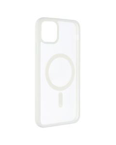 Чохол накладка для iPhone 11 DM Frosted Acrylic MagSafe Біла (White)