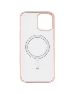 Чехол накладка для iPhone 12 Pro Max DM Frosted Acrylic MagSafe Розовый (Pink)