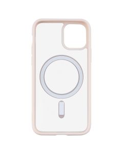 Чохол накладка для iPhone 12 Pro DM Frosted Acrylic MagSafe Рожева (Pink)