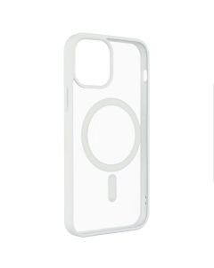 Чехол-накладка для iPhone 12 DM Frosted Acrylic MagSafe Белый (White)