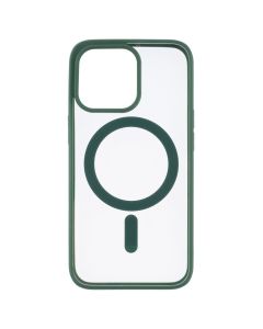 Чохол-накладка для iPhone 13 DM Frosted Acrylic MagSafe Зелена (темно-зеленая)