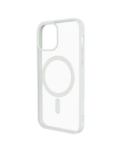 Чехол накладка для iPhone 13 Pro DM Frosted Acrylic MagSafe Белый (White)