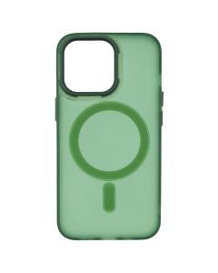 Чохол-накладка для iPhone 13 Pro DM Translucent Color MagSafe Зелена (Forest Green)