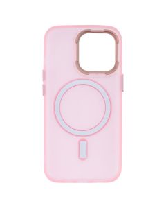 Чехол-накладка для iPhone 13 Pro DM Translucent Color MagSafe Розовый (Pink)