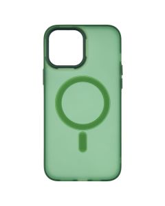 Чохол-накладка для iPhone 13 Pro Max DM Translucent Color MagSafe Зелена (Forest Green)