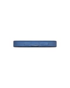 Чохол накладка для iPhone 14 DM Translucent Color MagSafe Синя (Dark Blue)