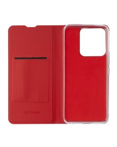 Чохол кейс для TECNO Spark 8C GETMAN Elegant Червоний (Red)