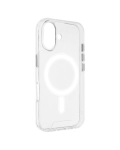 Чехол накладка для iPhone 16 Plus TPU Space MagSafe Прозрачный